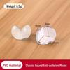 Self-Adhesive Silicone Anti-Collision Beads: Transparent Door Handle & Toilet Lid Shock Absorbers