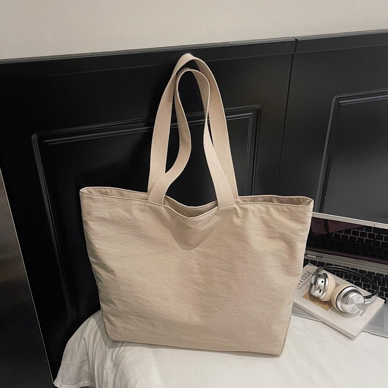 Commuter Shoulder Bag Handbag Women's Solid Color Tote Bag