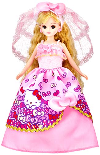 Licca-chan Doll LD-13 Hello Kitty Love Wedding Dress Licca-chan