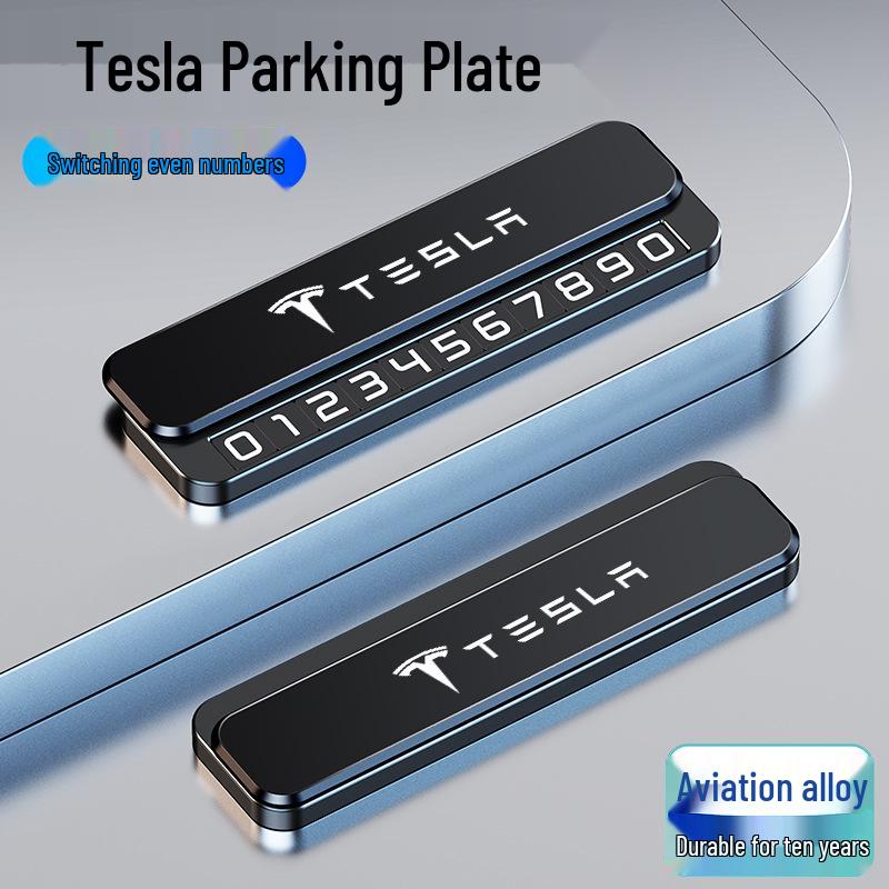 Applicable Tank 300 Temporary Car Parking Number Plate for TANK500/400/700 - Mobile Vehicle Phone Display.