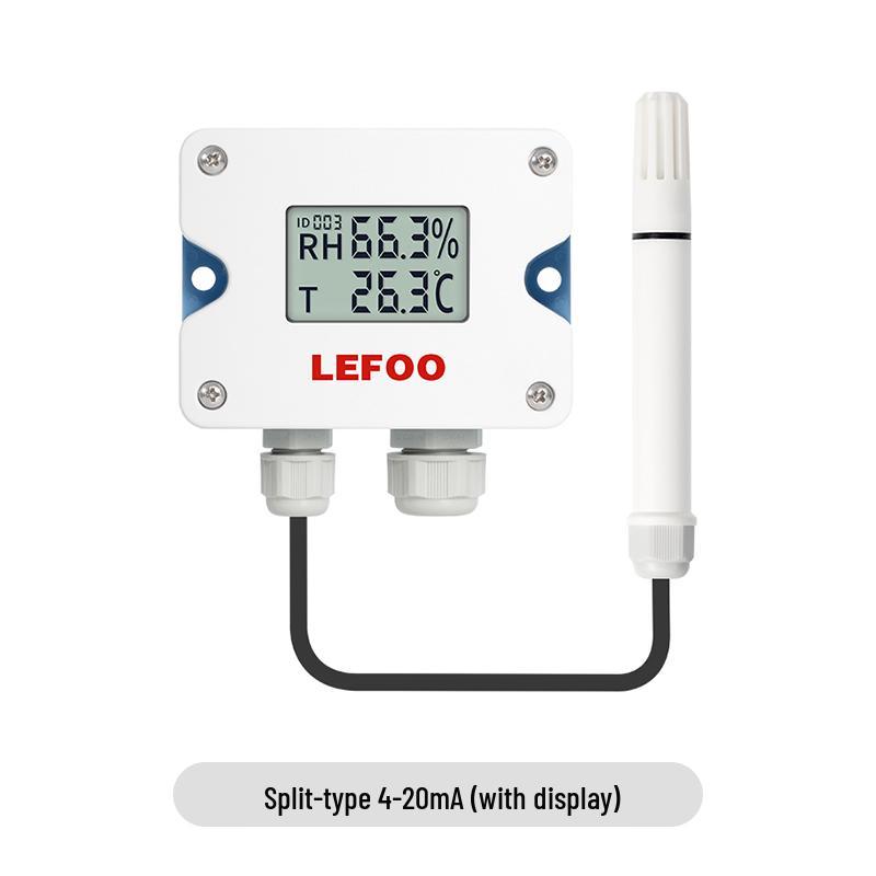 Lifu Wall-Mounted Temperature & Humidity Sensor with Display and RS485 Thermometer