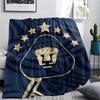 Pumas UNAM Print Flannel Blanket, High quality Comfortable for All Seasons, Home Decor, Warmth and Comfort, Perfect for Christmas Gifts