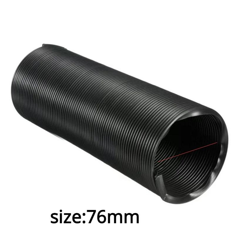 

Комплект трубок для забора холодного воздуха для автомобиля 2,5 дюйма, 3 дюйма, гибкая система воздухозаборников 50 мм, 63 мм, 76 мм, универсальный комплект воздухозаборников