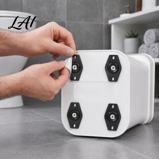 Stainless Steel Ball Casters 4/20Pcs Self Adhesive Caster Wheels 360 Degrees Swivel Sticky Appliance Rollers Roller for Kitchen Appliance,