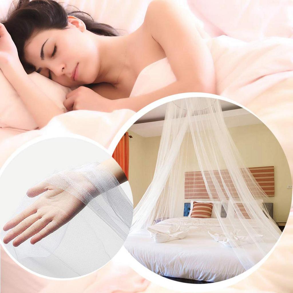 Net Bed Canopy Netting Outdoor IndoorHammocks Cribs Hanging Decor light pink