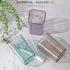 Mouthwash Cup Transparent Square Thickened Plastic Toothbrush Cup Household Wash Toothbrush Cup