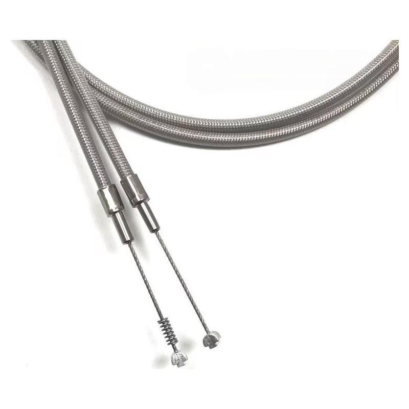 Motorcycle Throttle Cable Replacement 110Cm/100Cm For XL883 1200 FLH FLT FXD FLST FXST 1996- 2010 110Cm