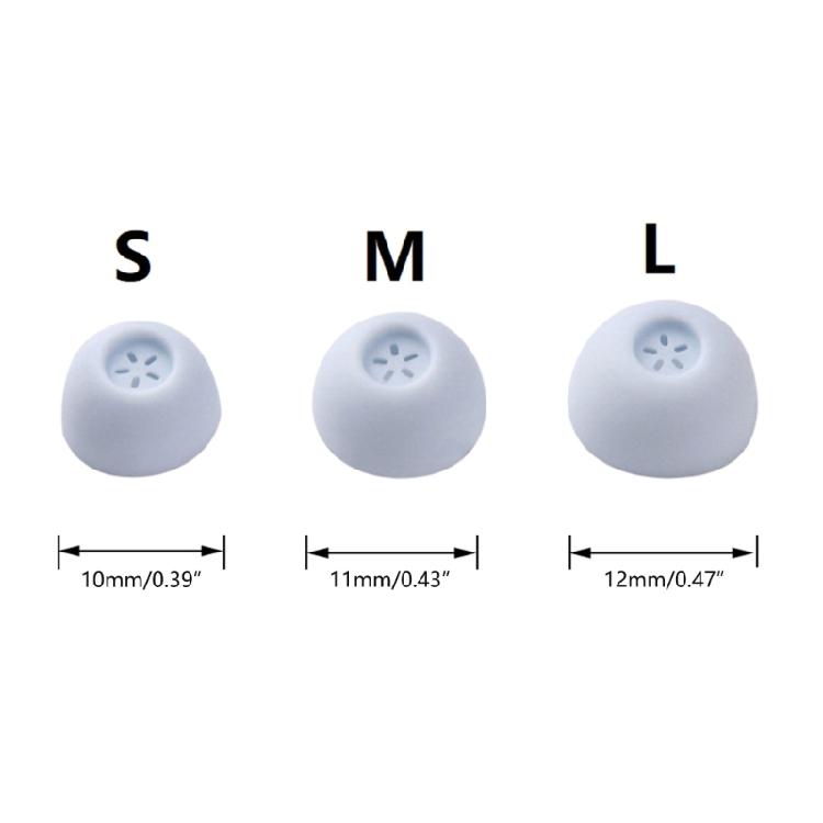 Ear Tips Buds Replaceable Earbud Noise Cancelling Silicone Tips for Buds 4