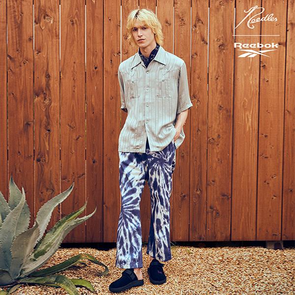 Needles X Reebok Beatnik Slides Black Unisex Sneakers Core-Black Extreme-Purple 100207686