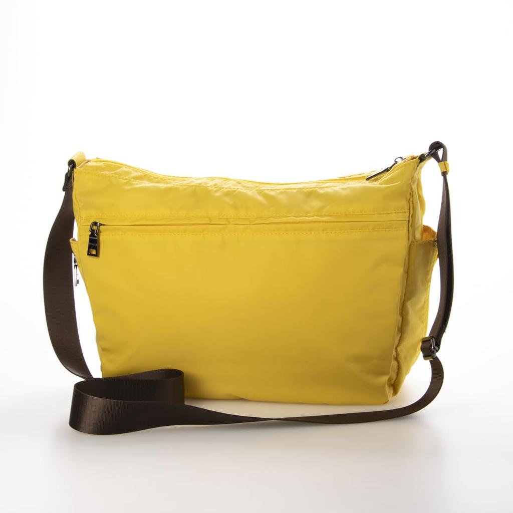 Shoulder bag vous et side zip shoulder light mustard [Isaac] bag, (41)