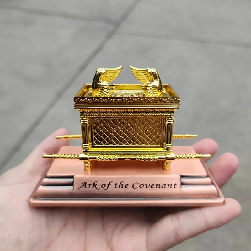 Statue Covenant Ark Gilded Copper Brackets Jerusalem Reproduction Je Statue Testimony Je Gift