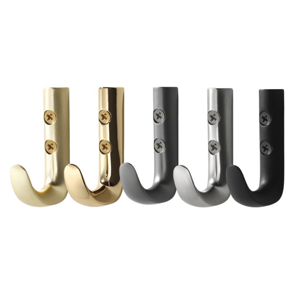 Minimalist Style Robe Hook J-Type Design Towel Hook Modern Wall Hanging Hook Home Organization