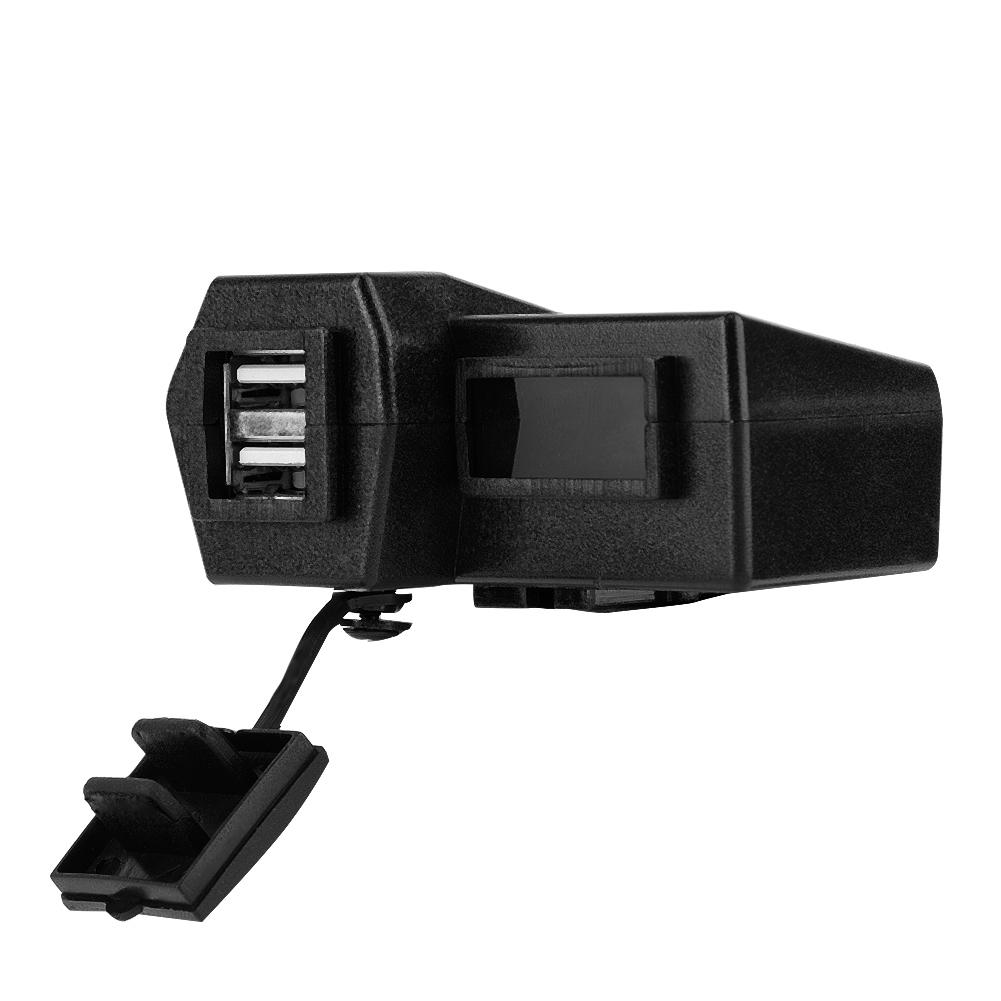 Zásuvka zapalovače cigaret 4 v 1 Duální USB nabíječka LED voltmetr s vypínačem Pro motocykl