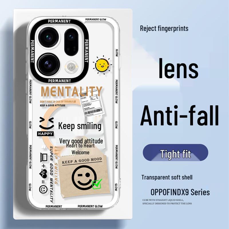 OPPO Find X Series Transparent Soft Phone Case