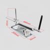 ZISIZ Fixed Angle Knife Sharpener with 4 Diamond Stones