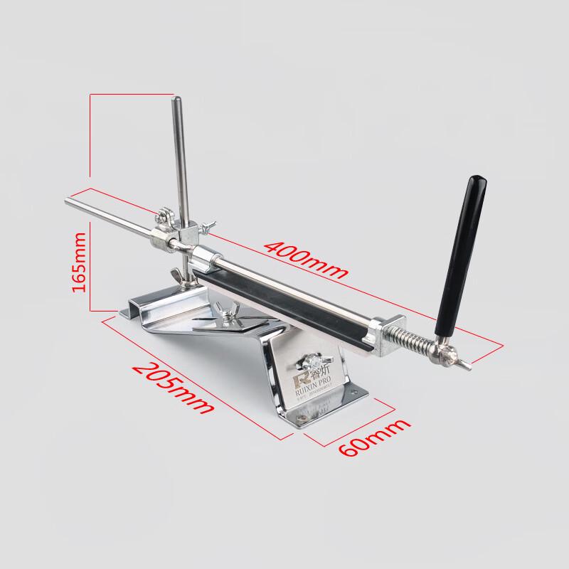 ZISIZ Fixed Angle Knife Sharpener with 4 Diamond Stones