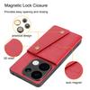 For Xiaomi Redmi Note 13 Pro 4G/Poco M6 Pro 4G Case with Card Slots Kickstand Leather+TPU Phone Cover