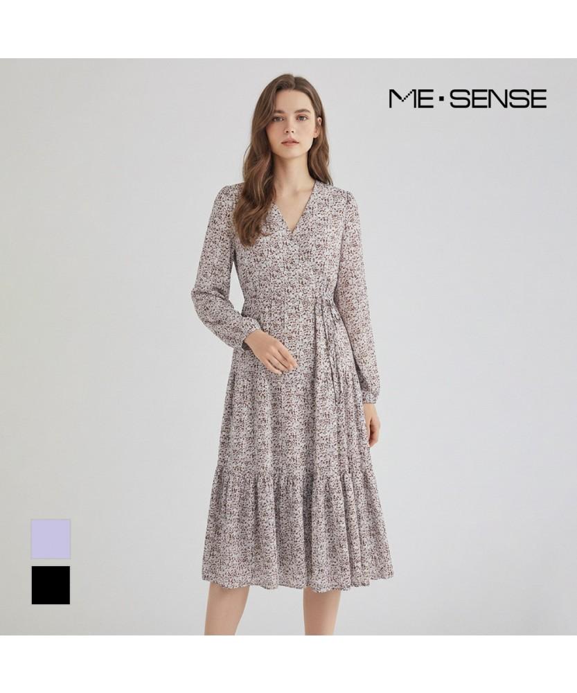 MESENSE Small Floral Pattern Long Dress_Mb34Ops301Z