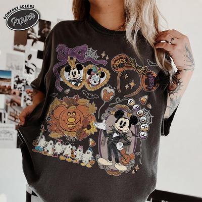 Mickey and Friends Skeleton Pumpkin Disney Halloween Shirt, Mickey's Not So Scary Halloween Party 2026, WDW Disneyland Family Halloween Gift