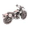 Motorcycle Toy Model Metallic Antique Texture Sturdy Smoothing Metal Motorcycle for Kids Decoration