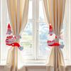 Christmas Cartoon Doll Curtain Tie-Back for Home Decoration and Gift