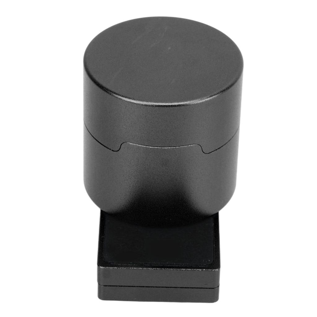 Magnetic Billiard Chalk Holder Aluminium Alloy Round Snooker Cue Chalk Box with Fixed Clip Portable Billiard
