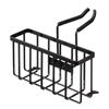 Faucet Holder Black 20.3x18.5x14cm Tower Sink Organizer Sponge Holder 5640