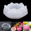 1Pc Lotus Shape DIY Silicone Mold Epoxy Resin Ashtray Crafts Making Mould