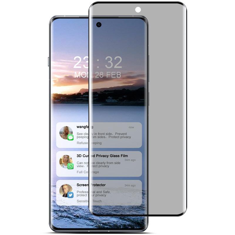 IMAK For Oppo Find X7 5G Anti-peep Screen Film Full Coverage 3D Curved Protector