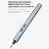 iFu D2Plus Lithium Electric Screwdriver Kit Mini Portable Power/Manual Screw Driver Bit Repairing