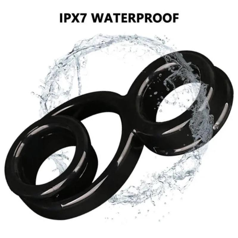 1Pc Men Dual Cock Ring with Ball Strap Stretchy Double Penis Rings Adult Men Sex Toy Soft Silicone Couples Penis Rings
