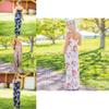 Floral Women Summer Long Wide Leg Pants Strappy Casual Beach Jumpsuit Us Romper