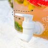 3.5/5/10L High Temperature Resistance Fridge Beverage Dispenser with Spigot BPA-Free Water Jug for Fridge/Parties/Home Daily Use