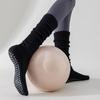Women Non-Slip Grip Sock 1-10Pairs for Pilates Yoga Ballet Cycling Fitness Workout High Tube Sock Indoor Outdoor Sport Accessory