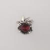 Natural Rhodolite Gemstone 925 Sterling Silver Partywear Pendant 0.5" Special Gift For Your Love CP-43-16