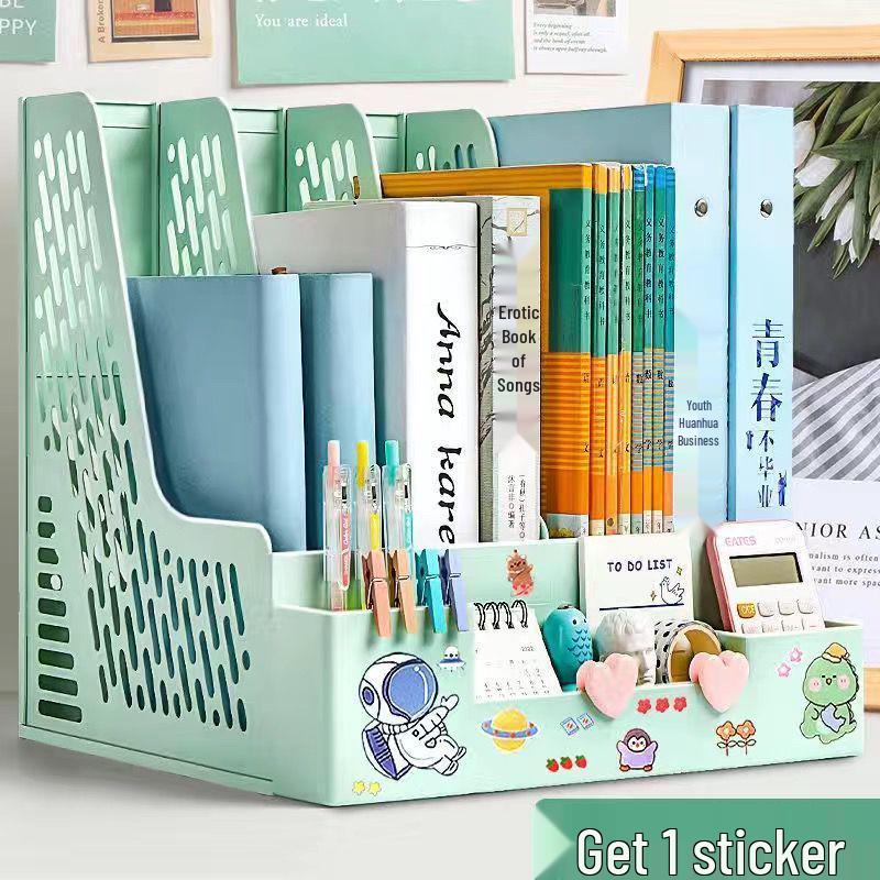 Desktop File & Document Organizer Storage Box