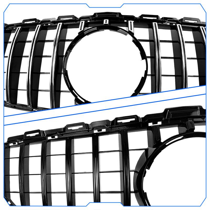 High quality Front Grille Bumper Grill Grid For Mercedes Benz C Class W205 C205 S205 A205 2015-2018 C260 C250 Accessories AMG GT