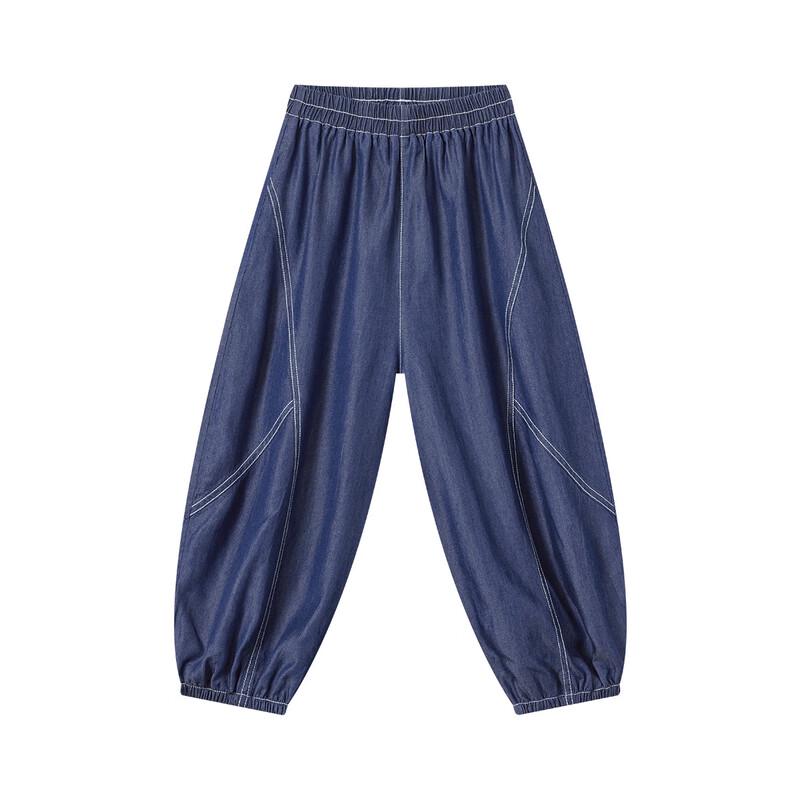 Duoduo Boys' Lyocell Tencel Harem Pants