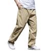 Large Size Casual Pants Men's Loose Straight-leg Trousers Spring, Summer and Autumn Plus Fat Plus Size Overalls