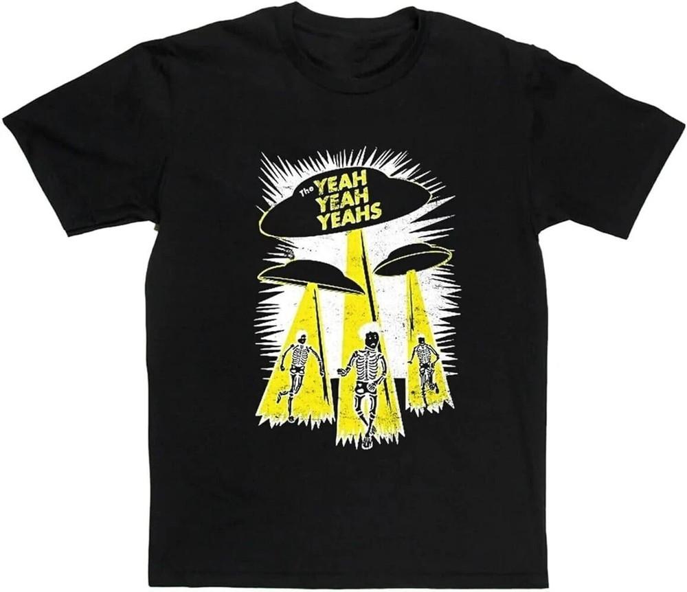 

The Yeah Yeah Yeahs Band Show Your Bones Black S to 5XL Shirt CK191 Unisex T-Shirt XL
