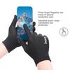 Winddichte Winterwarme Handschuhe Radhandschuh Rutschfester Thermofleece-Handschuh Vollfinger Angeln Motorrad Skifahren Handschuh