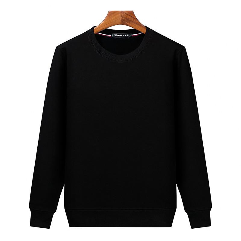 Übergroße Pullover Männer Casual Sweatshirt Einfarbig Pullover Bog Größe Männliche Herbst Hoodies Plus Größe