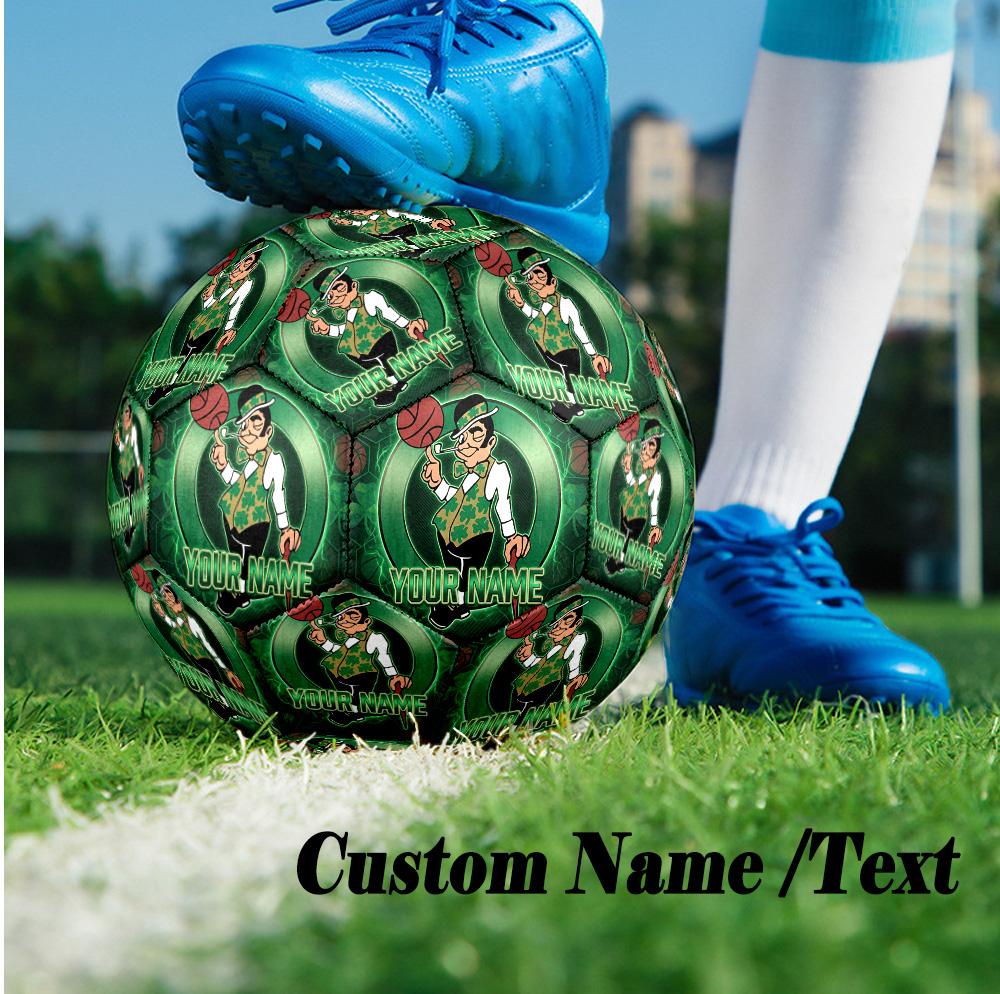 Size 5 Football Custom Name Text, Outdoor Training Soccer BallCeltic FC