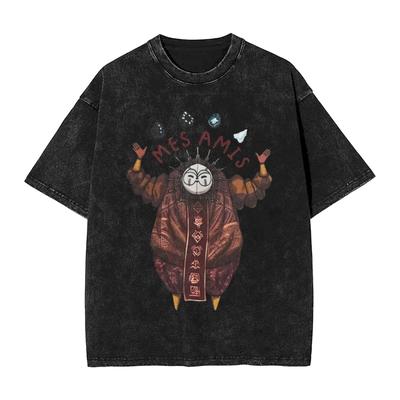 Esquie and rock friends Clair Obscur Maglietta Expedition Magliette Streetwear Estive Maglietta Popolare Per Uomo Manica Corta