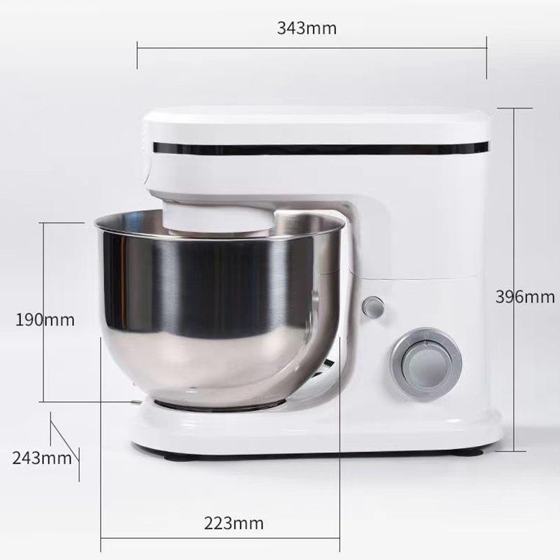 110V Multi-Function Automatic Chef Machine: Dough Kneader, Mixer, Blender, Meat Grinder, Juicer