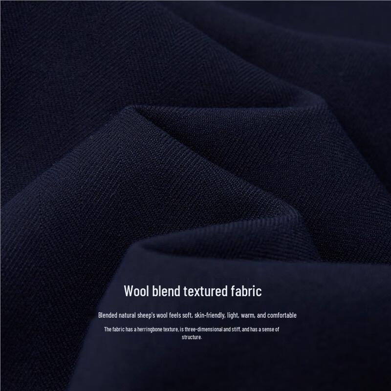 Giordano Men's Textured Pleated Business Casual Trousers