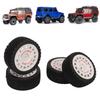 4 Pcs RC Car Tire Rubber Wheels High Wear Resistance Strong Cushioning 1Celsius10 RC On Road Tyres for