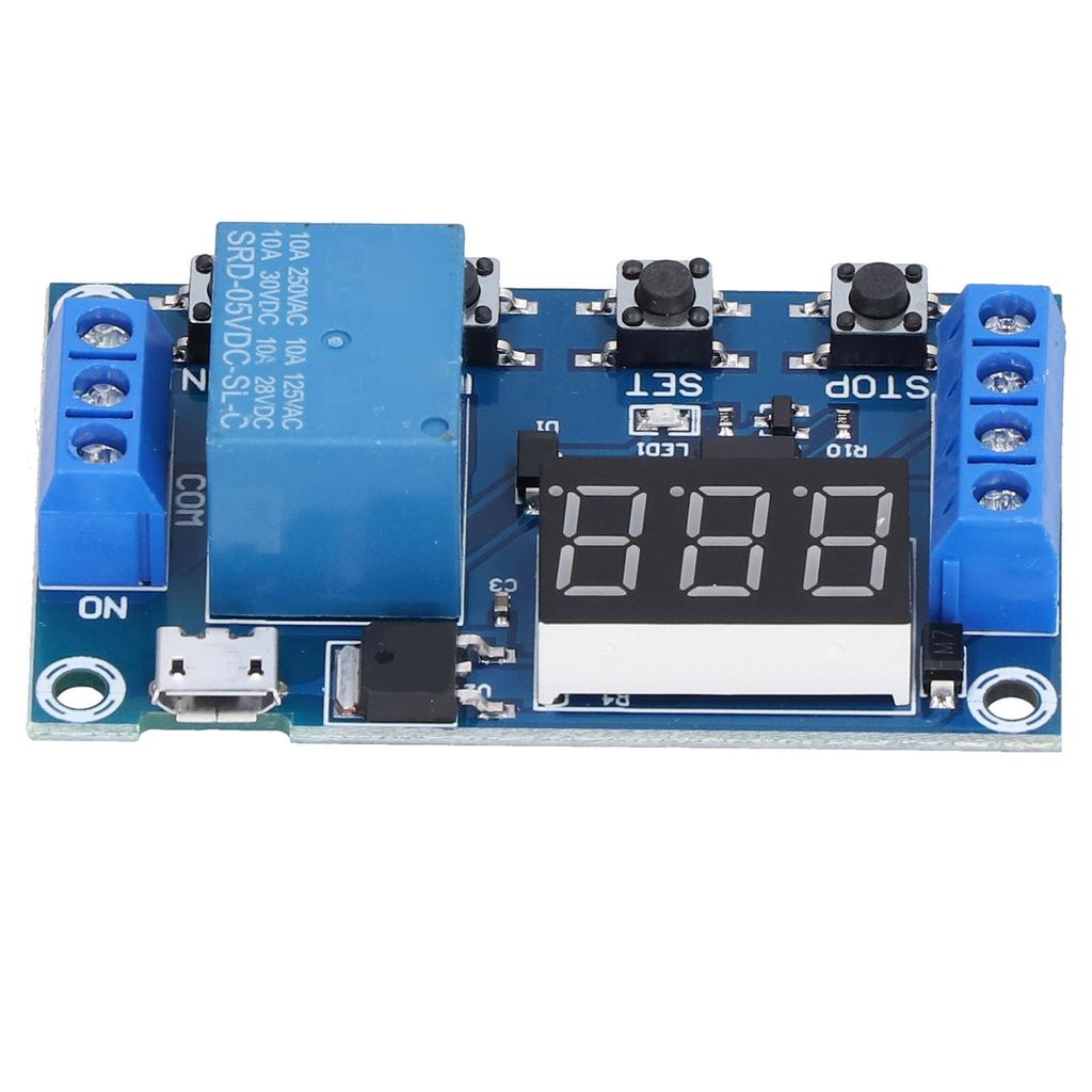 Timer Relay Module One Way Trigger Cycle Timing Delay Switch Circuit Board Accessories