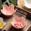 Retro Ceramic Dipping Dish Mini Exquisite Pentagonal Small Dish Decorative Cute Hot Pot Dipping Sauce Dish