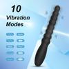 Vibrating Anal Beads Butt Plug Adult Sex Toys for Couples, Rechargeable Anal Plug Bullet Vibrator Waterproof G-spot Stimulator Male Prostate Massager
